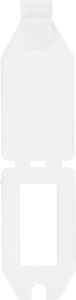 BGS 89941 Preisschild, Kunststoff | 40 x 27 mm